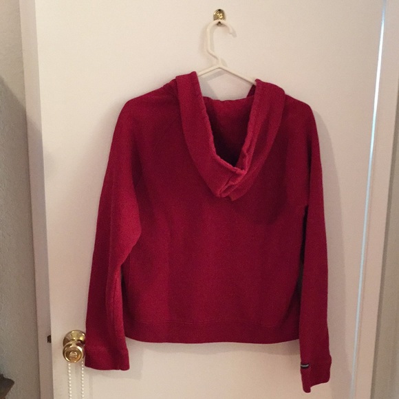 Abercrombie Red Hoodie Sweatshirt! - Picture 2 of 4